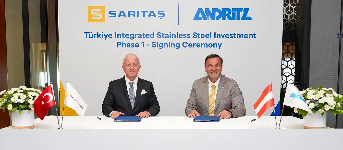 Saritas Places Major Equipment Order For Its Integrated Stainless Steel Investment In Azərbaycan